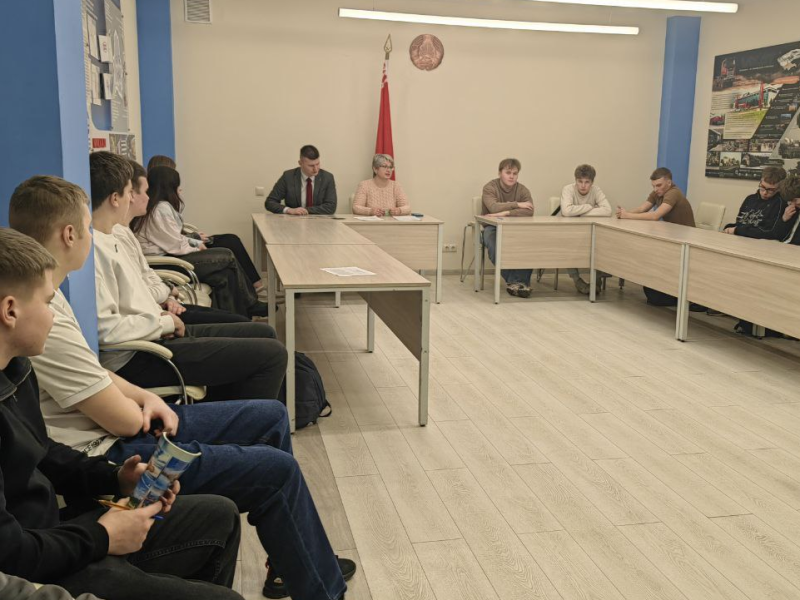 16 февраля в филиала КСТМиа УО РИПО прошло торжественное вступление новых членов в ряды МООП, которыми стали учащиеся колледжа.
